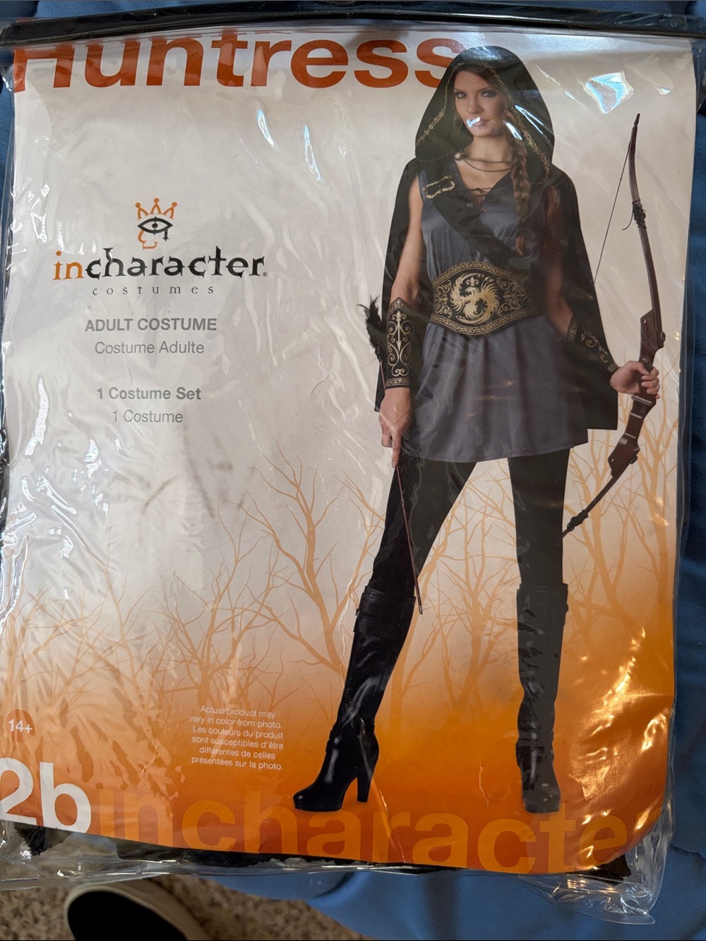 Huntress womenβs Costume - Black and Gold